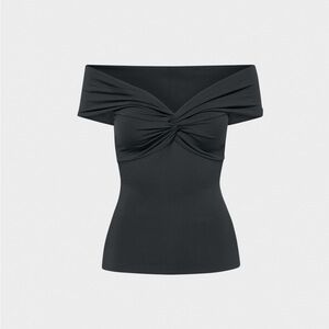 Aritzia Contour Twist off-shoulder Top